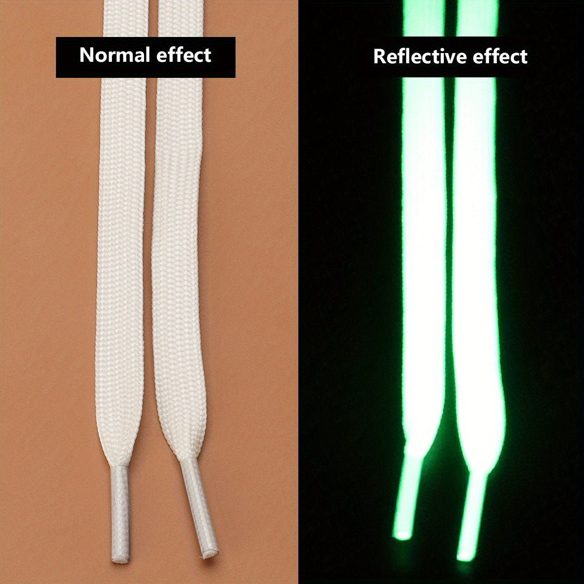 Accessoire réfléchissant en polyester - Votre allié pour une visibilité optimale la nuit