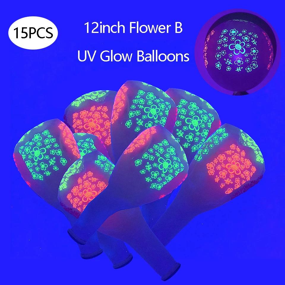 Pack d'Accessoires Fluorescents et Phosphorescents pour Fêtes et Événements - Variante