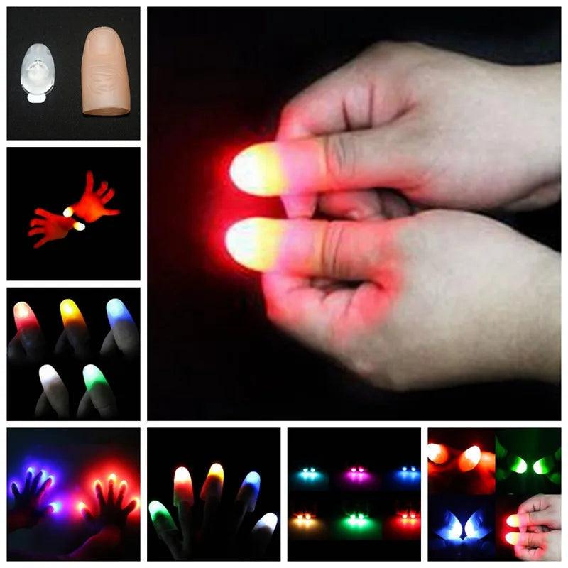 Accessoires Lumineux pour les pouces - Parfaits pour toutes les occasions festives