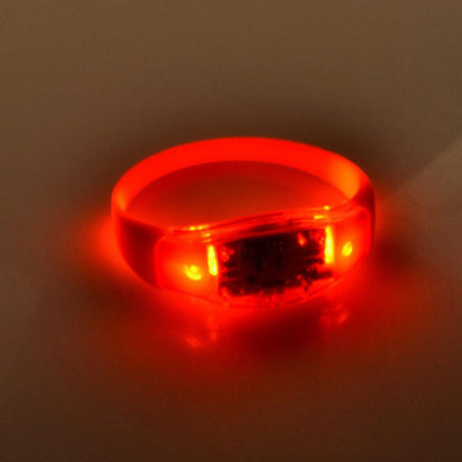 Bracelet Lumineux LED à Contrôle Vocal pour Boîte de Nuit et Fêtes