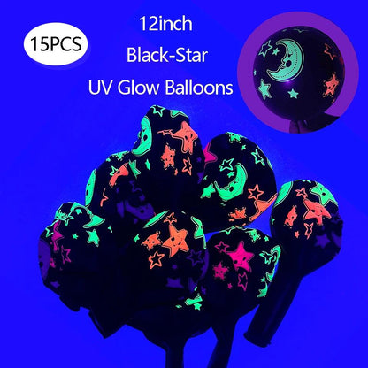 Pack d'Accessoires Fluorescents et Phosphorescents pour Fêtes et Événements - Variante