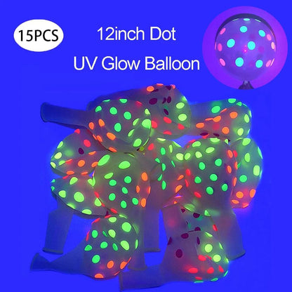 Pack d'Accessoires Fluorescents et Phosphorescents pour Fêtes et Événements - Variante