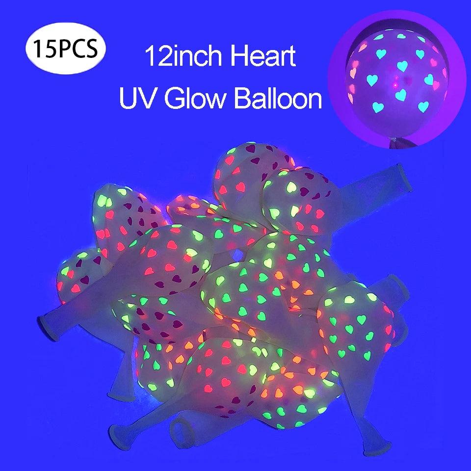 Pack d'Accessoires Fluorescents et Phosphorescents pour Fêtes et Événements - Variante