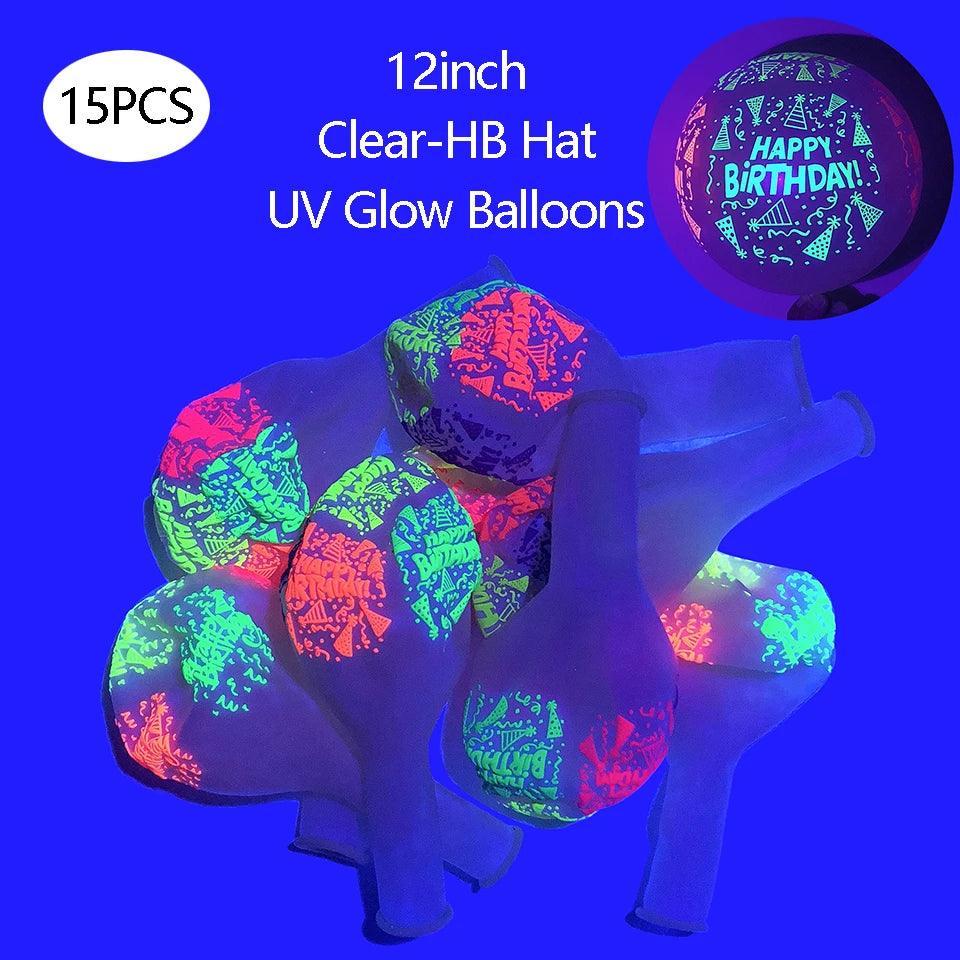 Pack d'Accessoires Fluorescents et Phosphorescents pour Fêtes et Événements - Variante