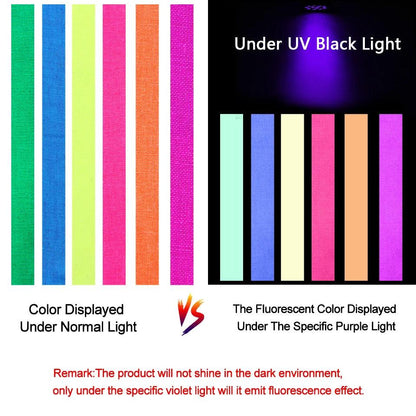 Pack d'Accessoires Fluorescents et Phosphorescents pour Fêtes et Événements