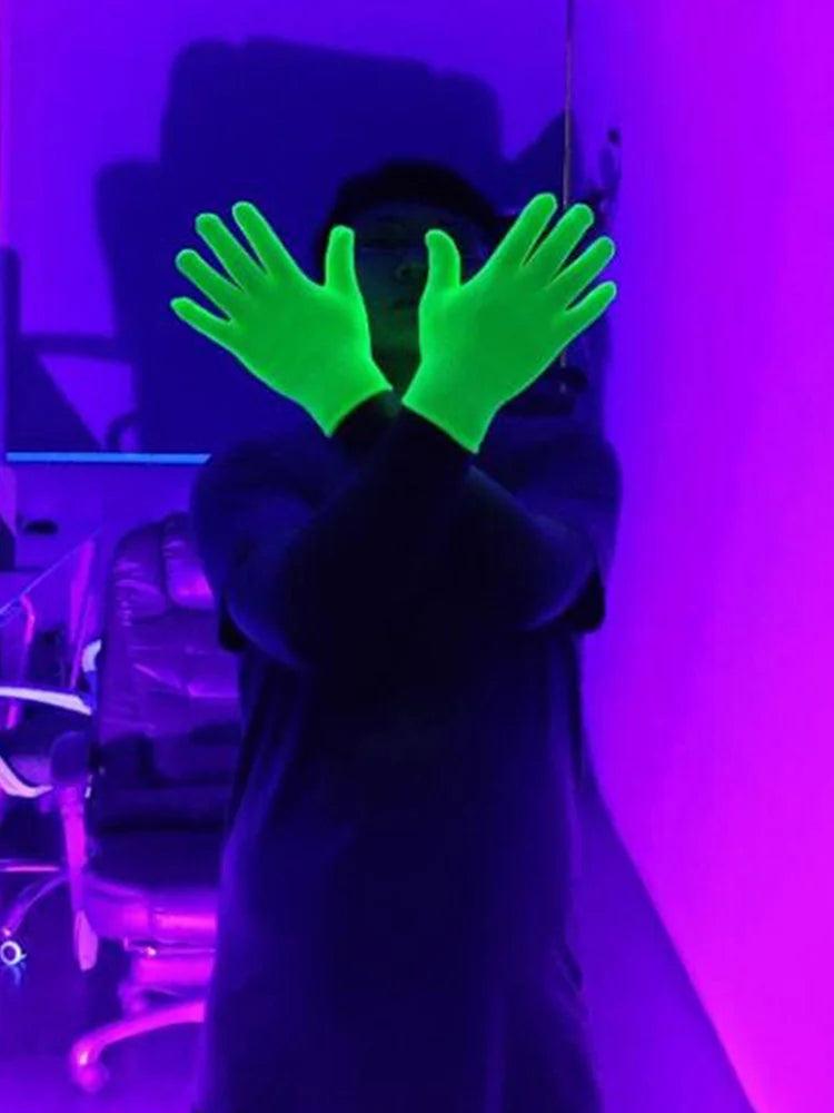 Gants Fluorescents pour un Style Lumineux et Coloré