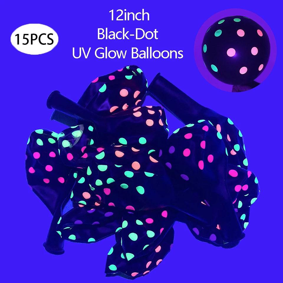 Pack d'Accessoires Fluorescents et Phosphorescents pour Fêtes et Événements - Variante