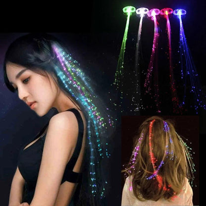 Tresse Lumineuse LED - Un Accessoire de Mode Lumineux pour une Visibilité Nocturne Exceptionnelle