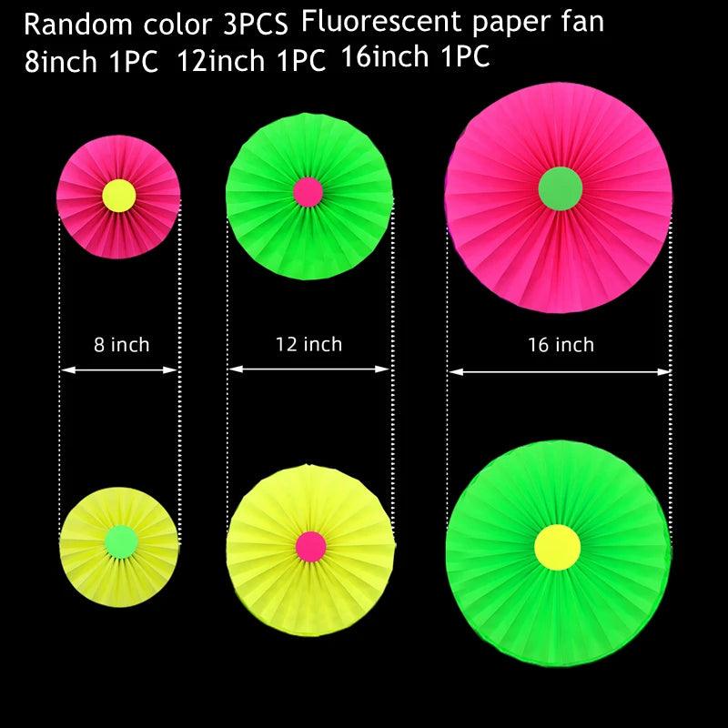 Pack d'Accessoires Fluorescents et Phosphorescents pour Fêtes et Événements - Variante