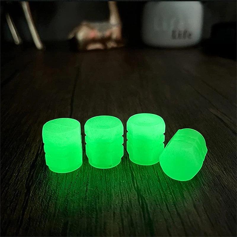 Capuchons de Valve Lumineux en Plastique ABS pour Sécurité Nocturne et Mode Fluo