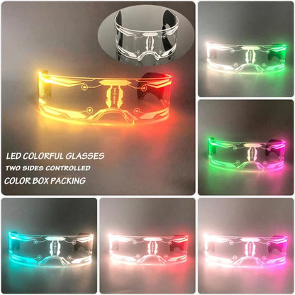 Lunettes Lumineuses LED - Accessoire de Fête Parfait - Variante