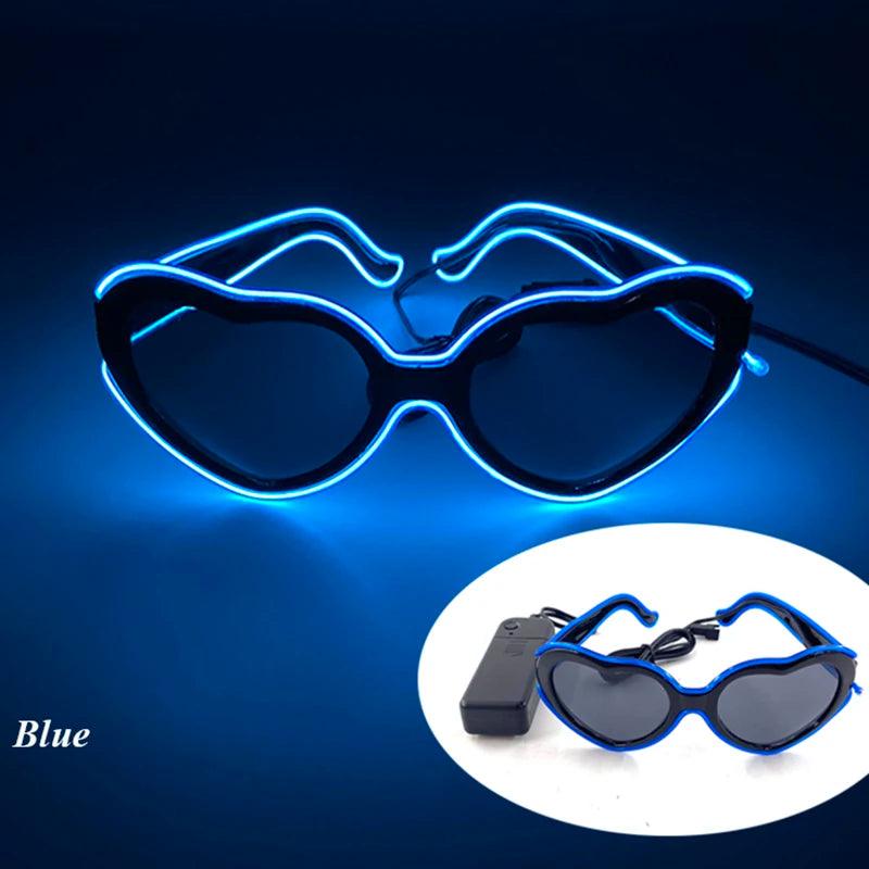 Lunettes LED Interactives pour Soirées et Performances Artistiques - Variante