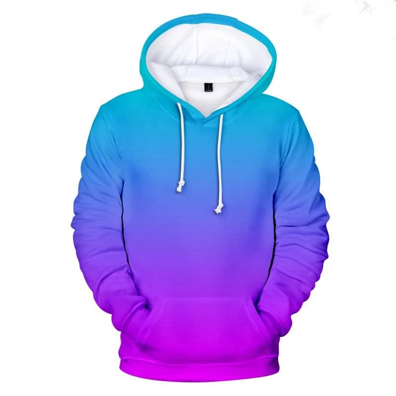 Sweat à Capuche Vert Fluo à Impression 3D - Variante