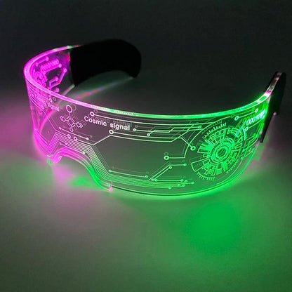 Lunettes LED Interactives pour Soirées et Performances Artistiques