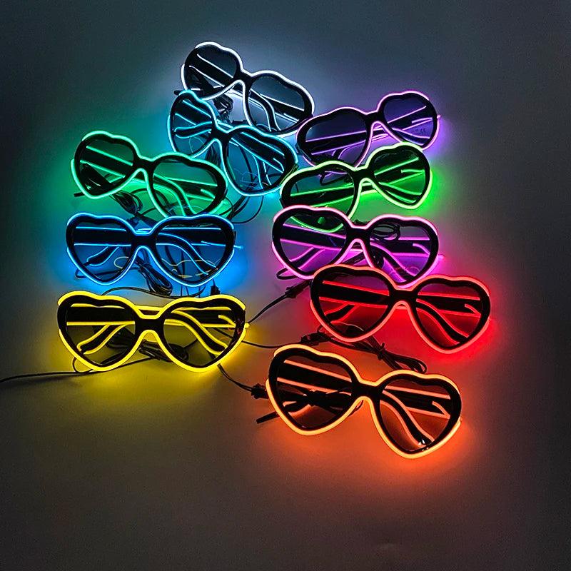 Lunettes LED Interactives pour Soirées et Performances Artistiques