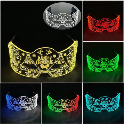 Lunettes Lumineuses LED - Accessoire de Fête Parfait