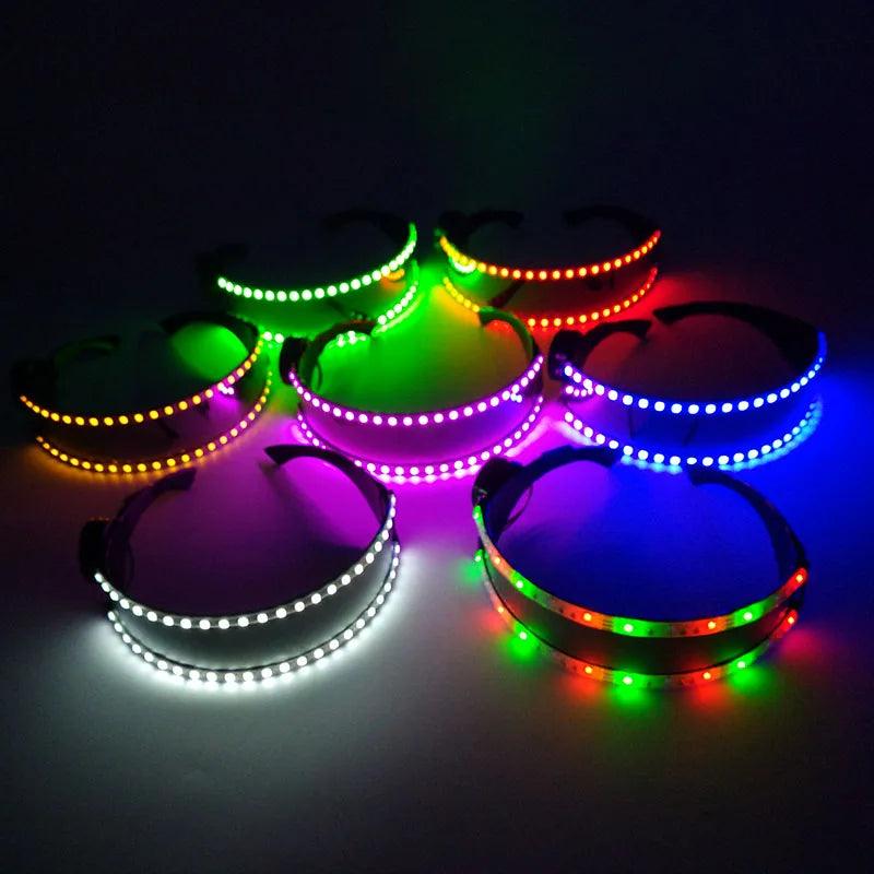 Lunettes Lumineuses LED - Accessoire de Fête Parfait