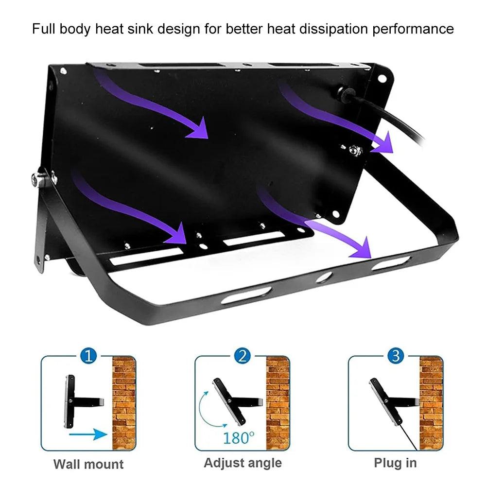 Lampe UV de TIMOTRAS pour Soirées à Thème et Performances Artistiques