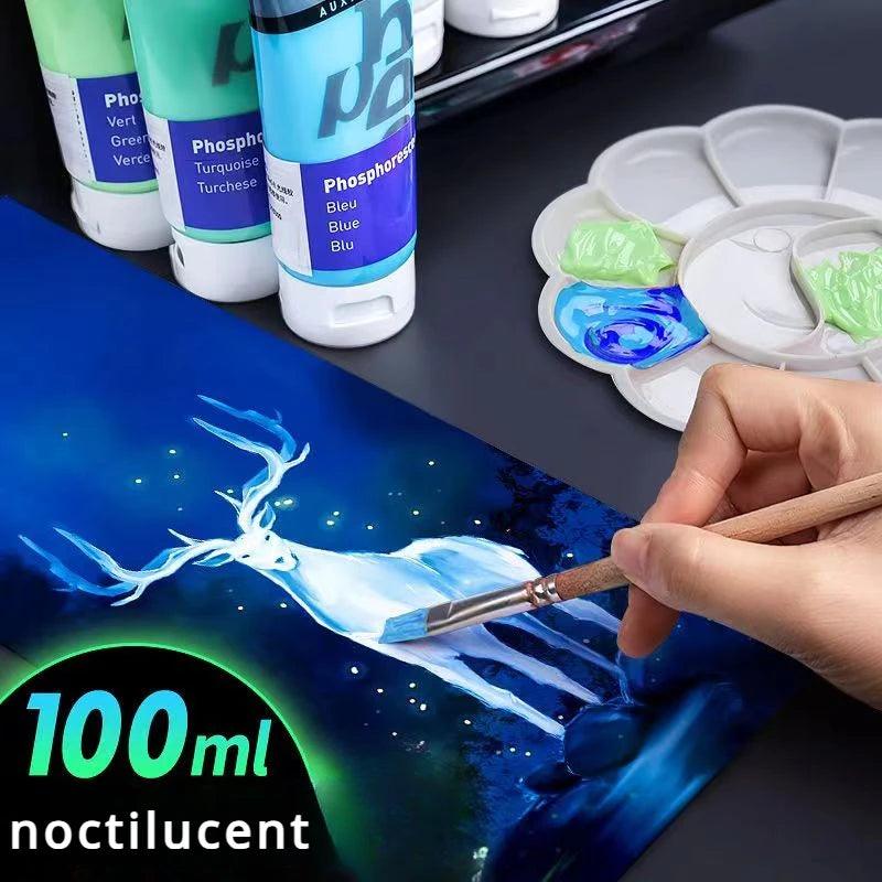 Peinture Acrylique Lumineuse Phosphorescente Pebeo pour DIY et Décoration - Variante