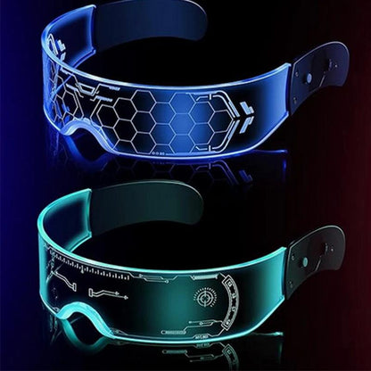 Lunettes Lumineuses LED - Accessoire de Fête Parfait