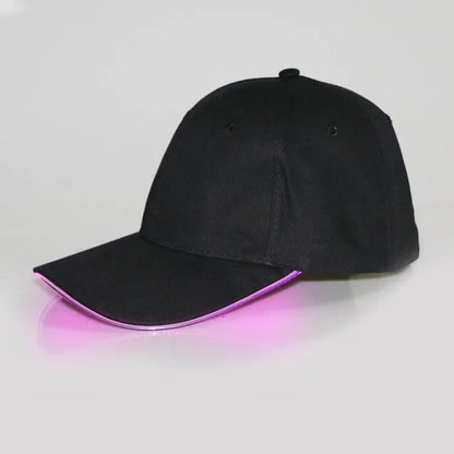 Casquette Lumineuse LED - Accessoire de Mode Lumineux pour Soirées et Festivals - Variante