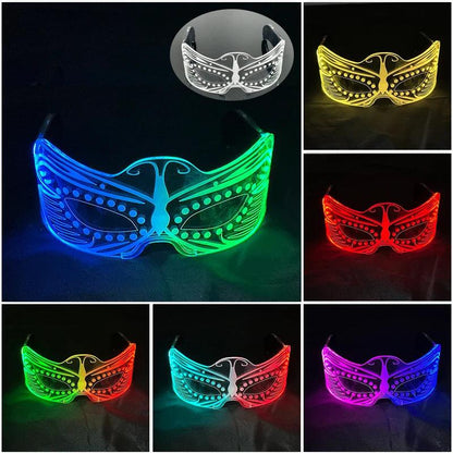 Lunettes Lumineuses LED - Accessoire de Fête Parfait - Variante