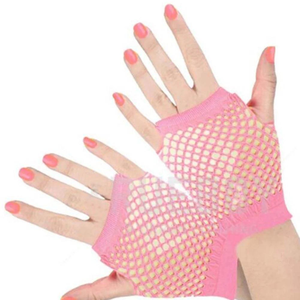 Gants en Filet Sexy et à la Mode pour Mariées et Soirées - Variante