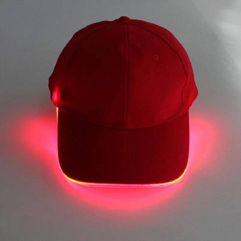 Casquette Lumineuse LED - Accessoire de Mode Lumineux pour Soirées et Festivals