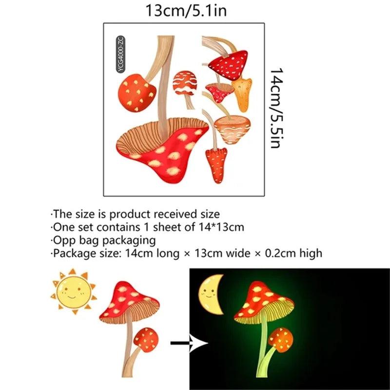 Autocollants Muraux Fluorescents en Forme de Tortue de Mer - Variante