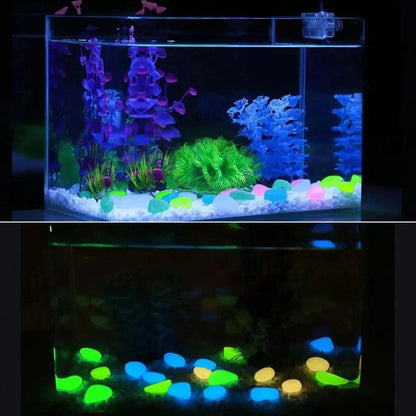 Décorations Aquatiques Lumineuses en Résine pour une Ambiance Magique