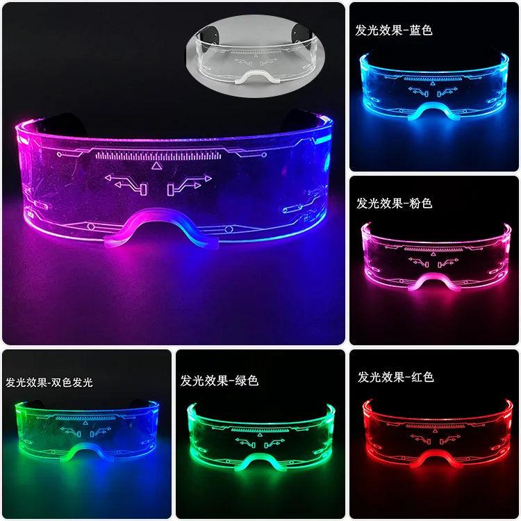 Lunettes Lumineuses LED - Accessoire de Fête Parfait - Variante