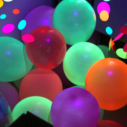 Ballons Réactifs UV pour Fêtes Fluorescentes