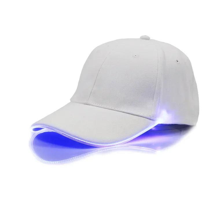 Casquette Lumineuse LED - Accessoire de Mode Lumineux pour Soirées et Festivals - Variante