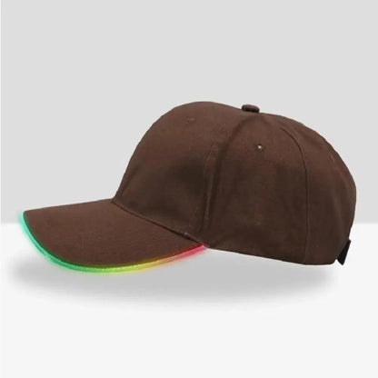 Casquette Lumineuse LED - Accessoire de Mode Lumineux pour Soirées et Festivals - Variante