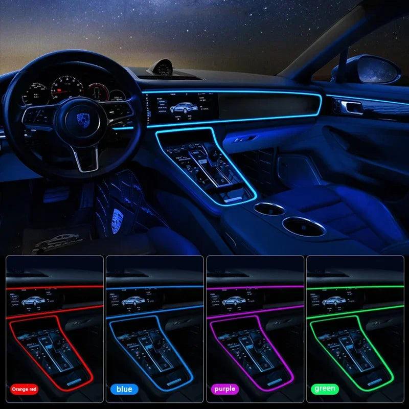 Bande LED Étanche pour Voiture - Illuminez Vos Soirées et Votre Véhicule