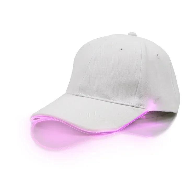 Casquette Lumineuse LED - Accessoire de Mode Lumineux pour Soirées et Festivals - Variante