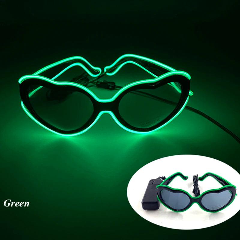 Lunettes LED Interactives pour Soirées et Performances Artistiques - Variante