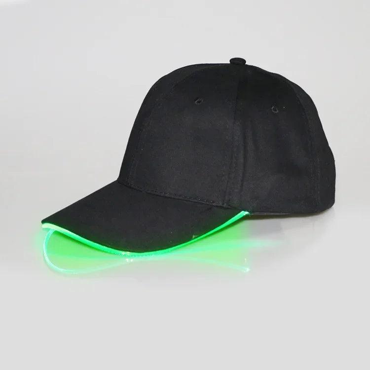 Casquette Lumineuse LED - Accessoire de Mode Lumineux pour Soirées et Festivals - Variante