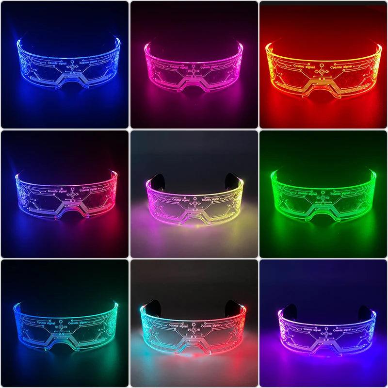 Lunettes LED Interactives pour Soirées et Performances Artistiques