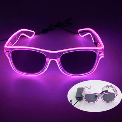 Lunettes LED Interactives pour Soirées et Performances Artistiques - Variante