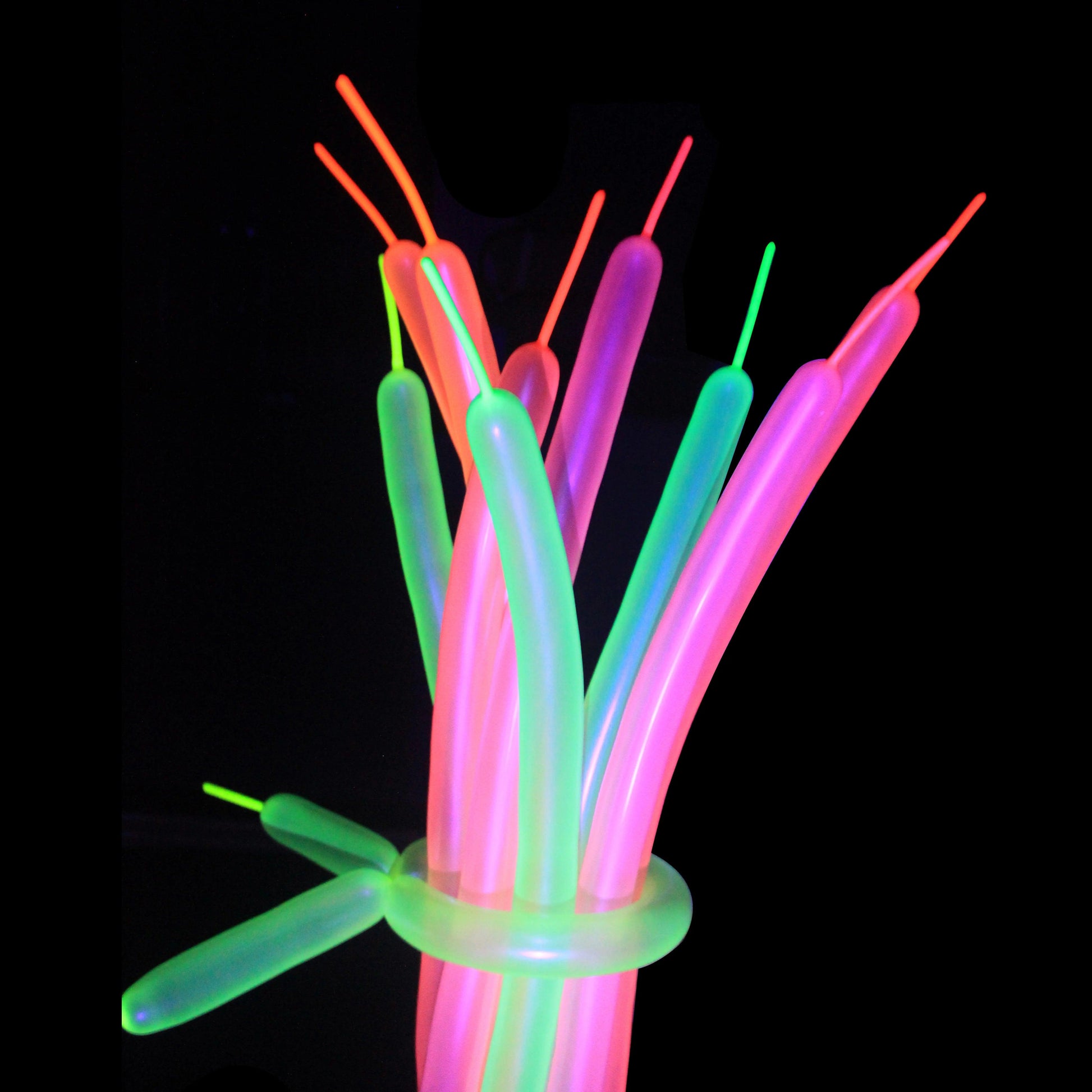 Pack d'Accessoires Fluorescents et Phosphorescents pour Fêtes et Événements - Variante