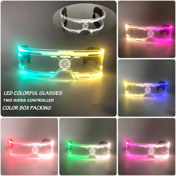 Lunettes Lumineuses LED - Accessoire de Fête Parfait - Variante