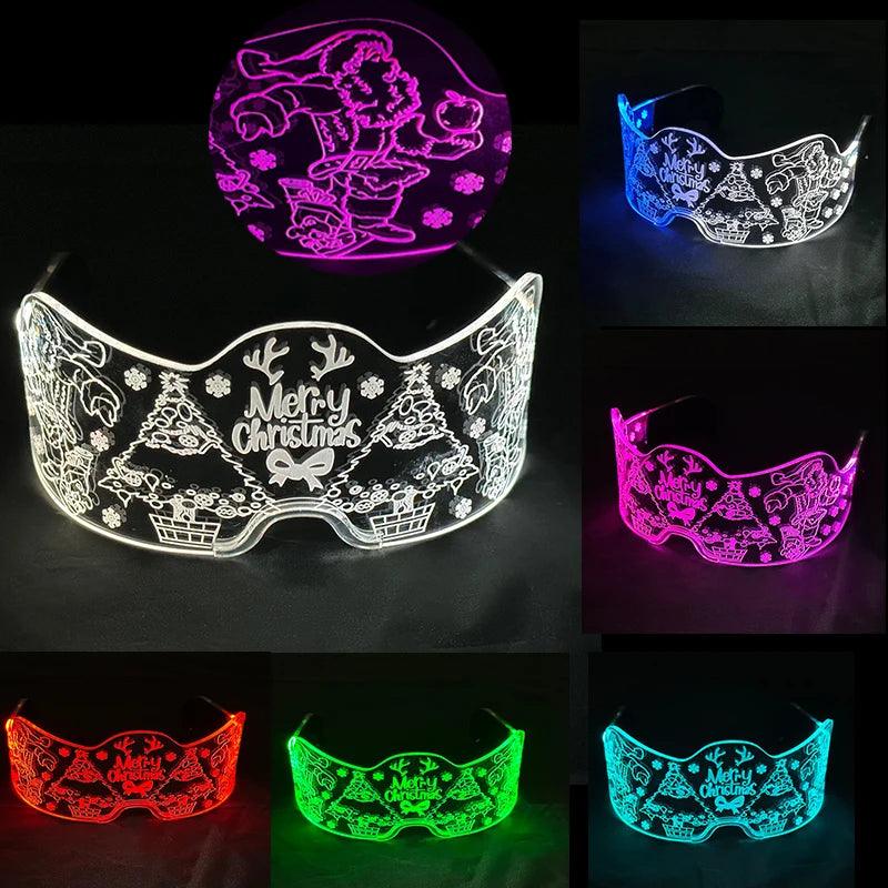 Lunettes Lumineuses LED - Accessoire de Fête Parfait - Variante