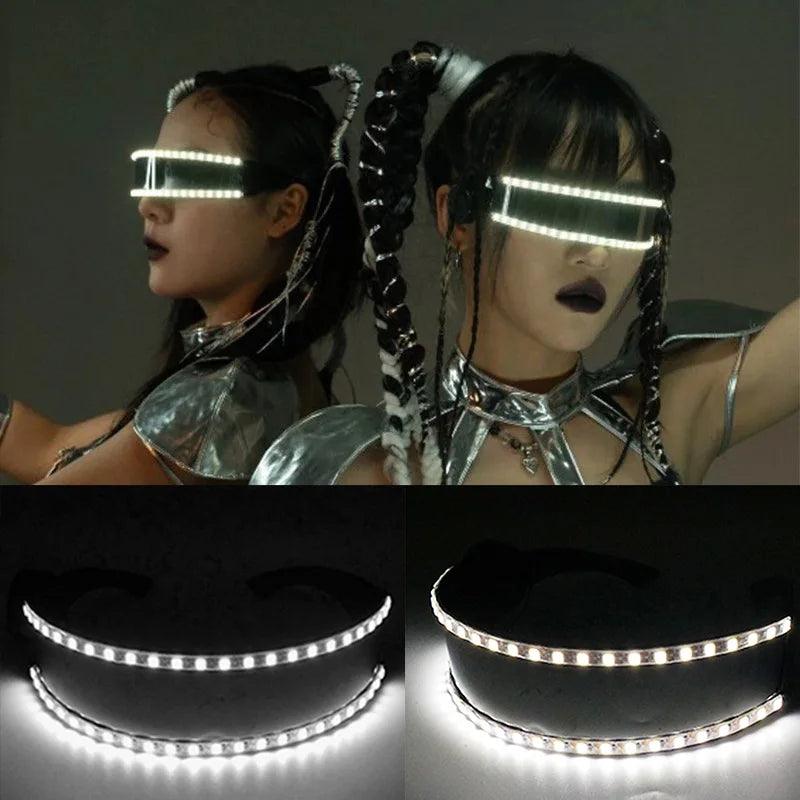 Lunettes Lumineuses LED - Accessoire de Fête Parfait