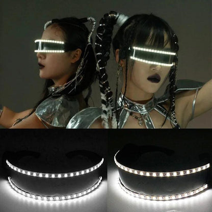 Lunettes Lumineuses LED - Accessoire de Fête Parfait