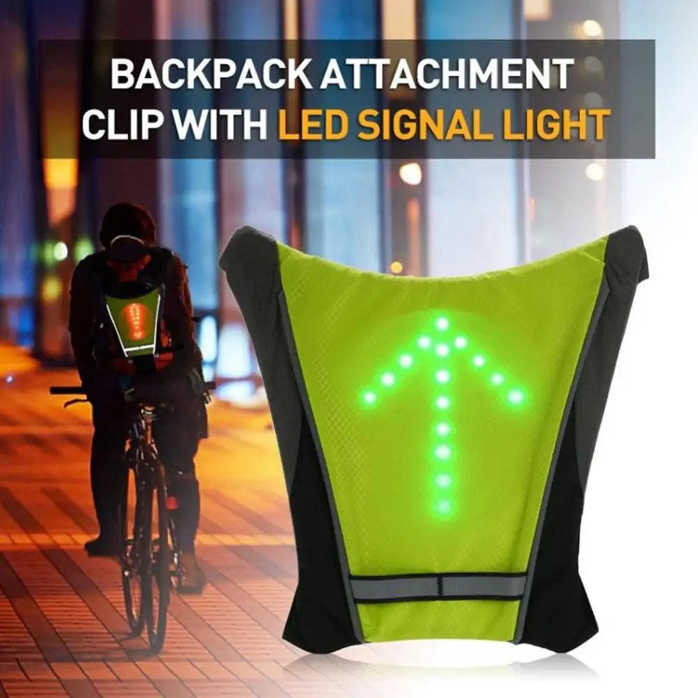 Veste de Signalisation LED pour Cyclistes - Sécurité Nocturne