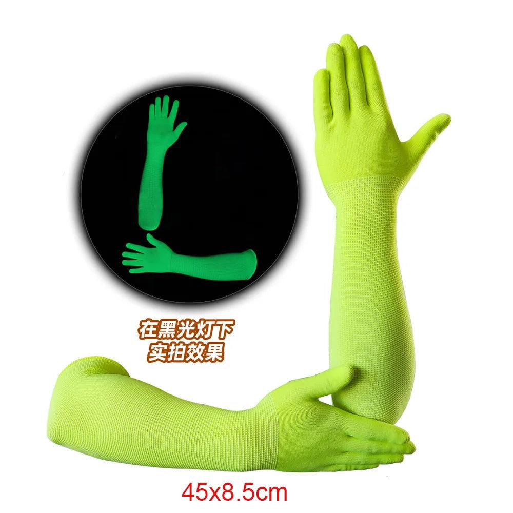 Gants Fluorescents pour un Style Lumineux et Coloré - Variante