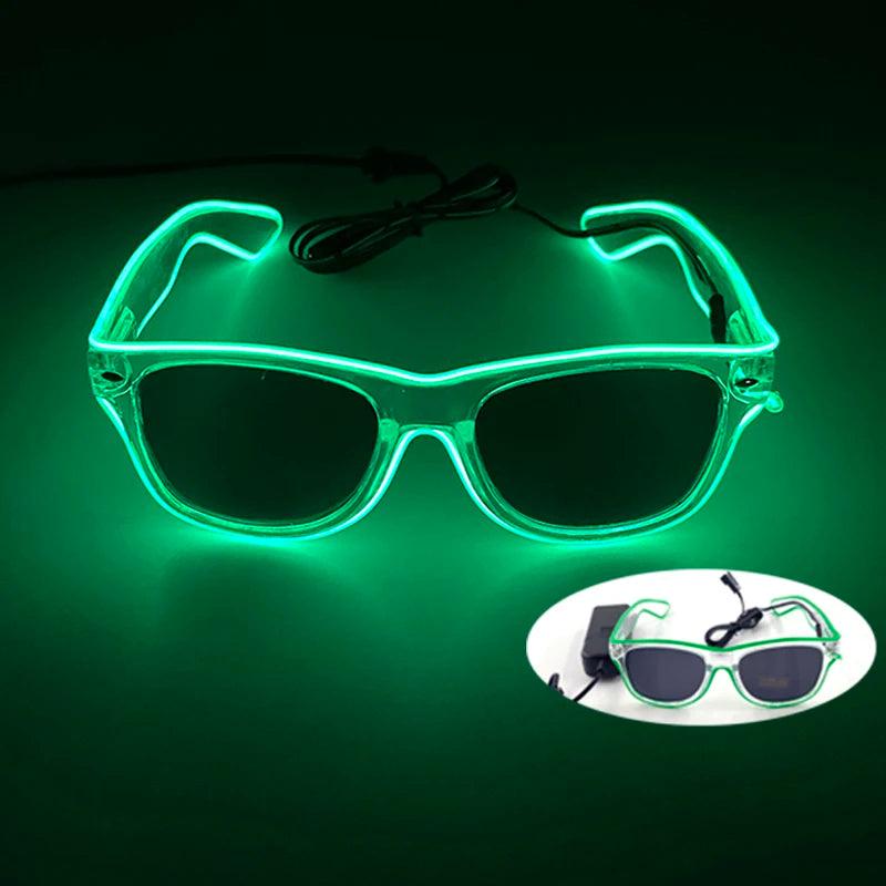 Lunettes LED Interactives pour Soirées et Performances Artistiques - Variante