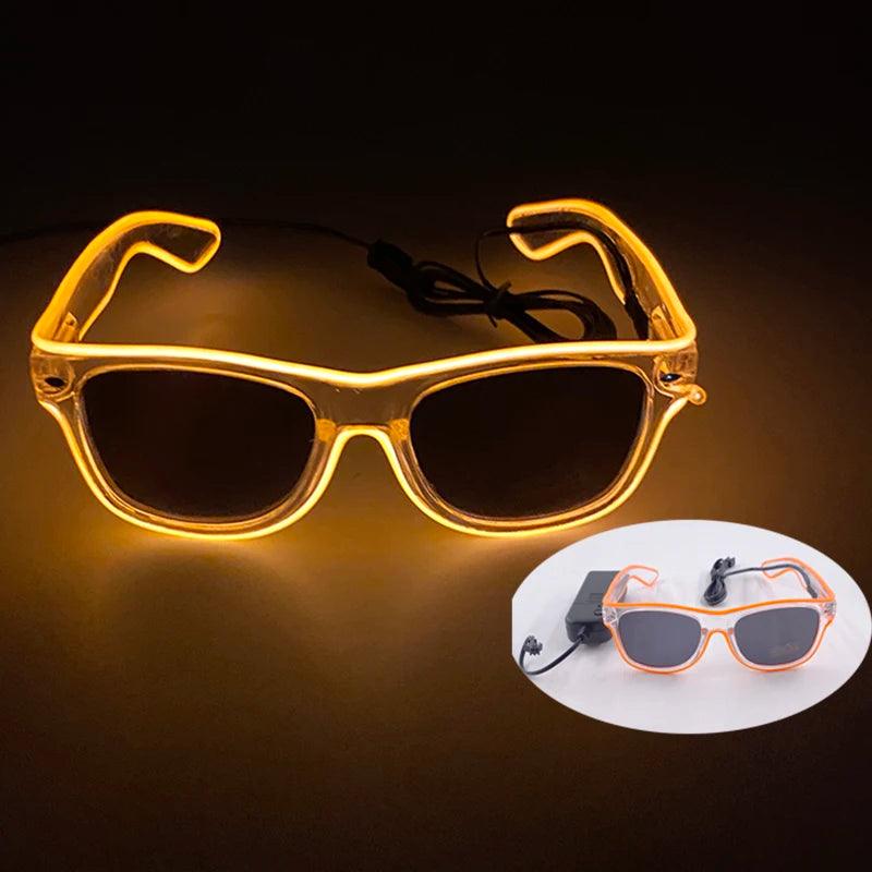 Lunettes LED Interactives pour Soirées et Performances Artistiques - Variante