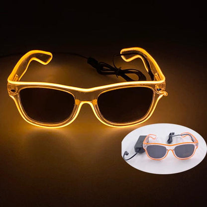 Lunettes LED Interactives pour Soirées et Performances Artistiques - Variante